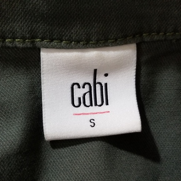 CAbi Crossroads Jacket Olive Green 2018 Collection - Picture 5 of 8